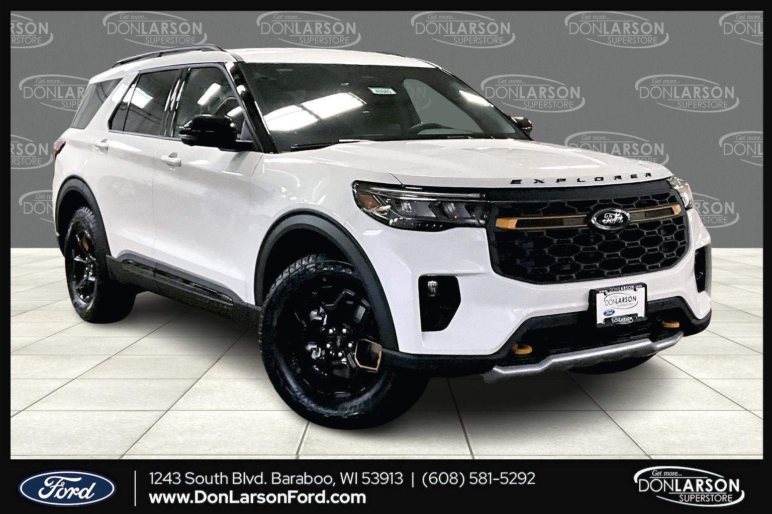 New 2026 Ford Explorer For Sale at Don Larson Ford | VIN